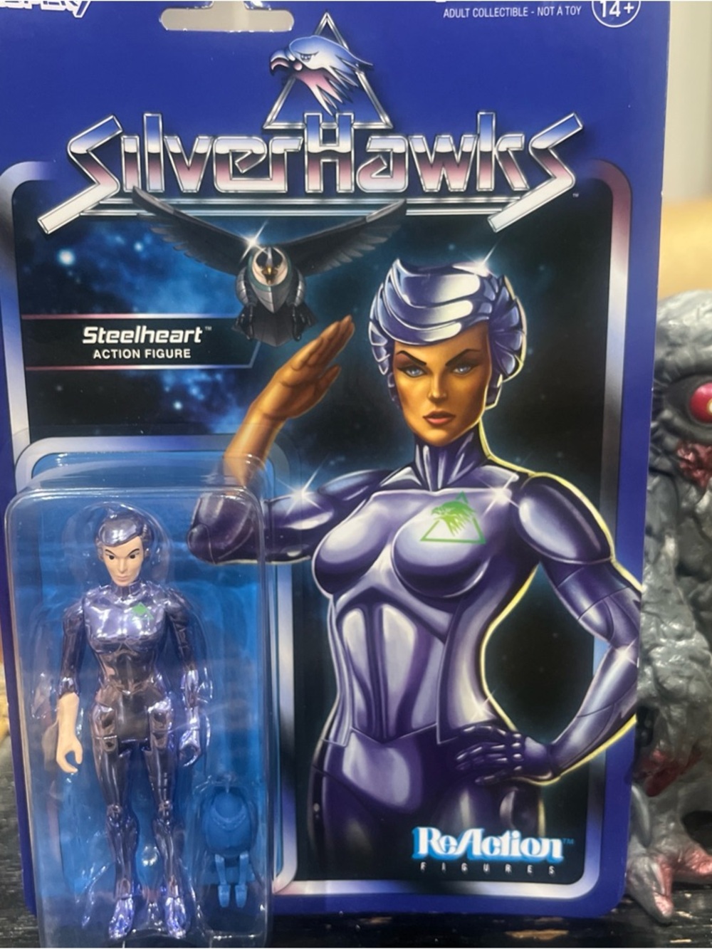 Silver Jeans Silverhawks Steelheart Purple Action Figure